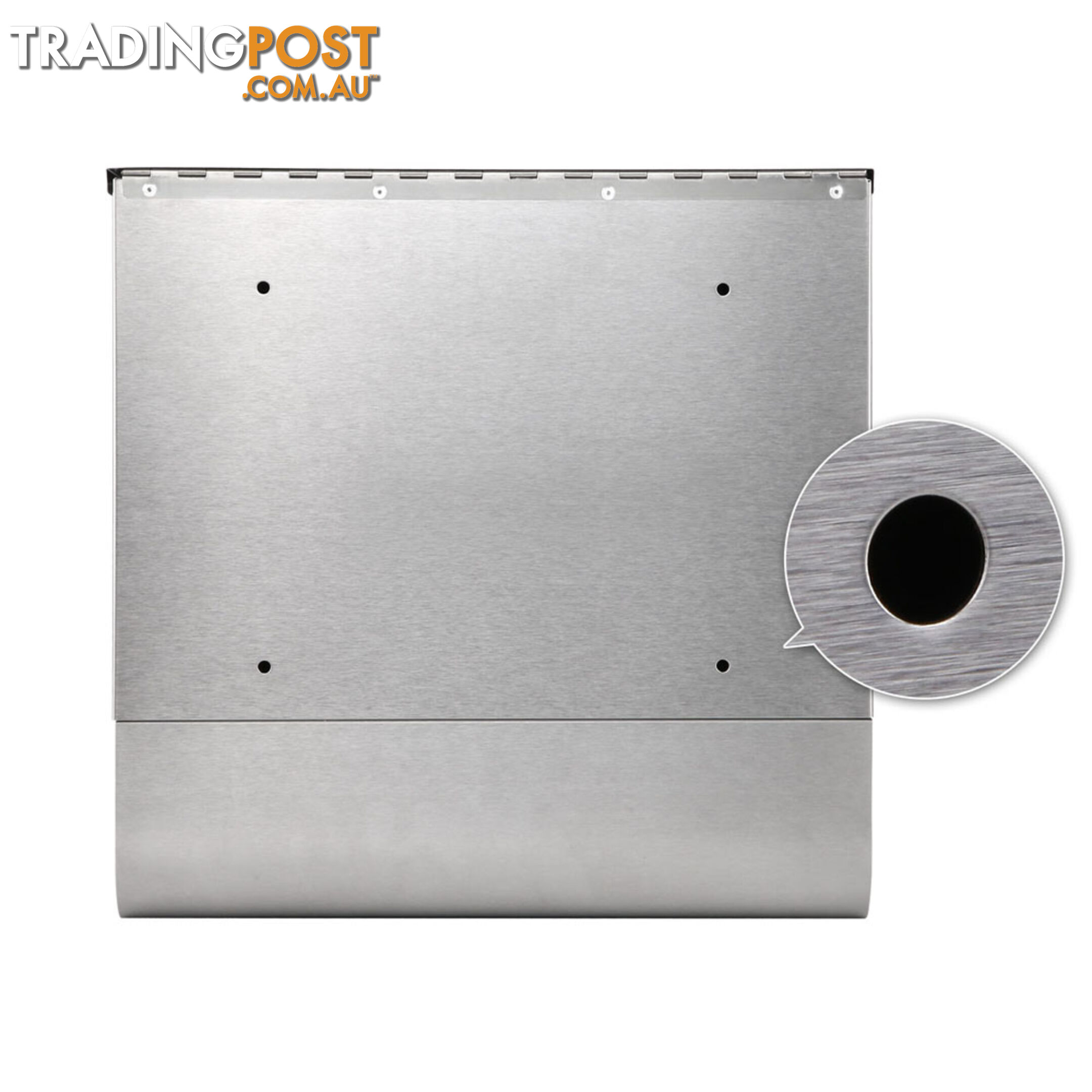 Wall Mount Mail Box Stainless Steel Letter Box Post Newspaper Mailbox Letterbox