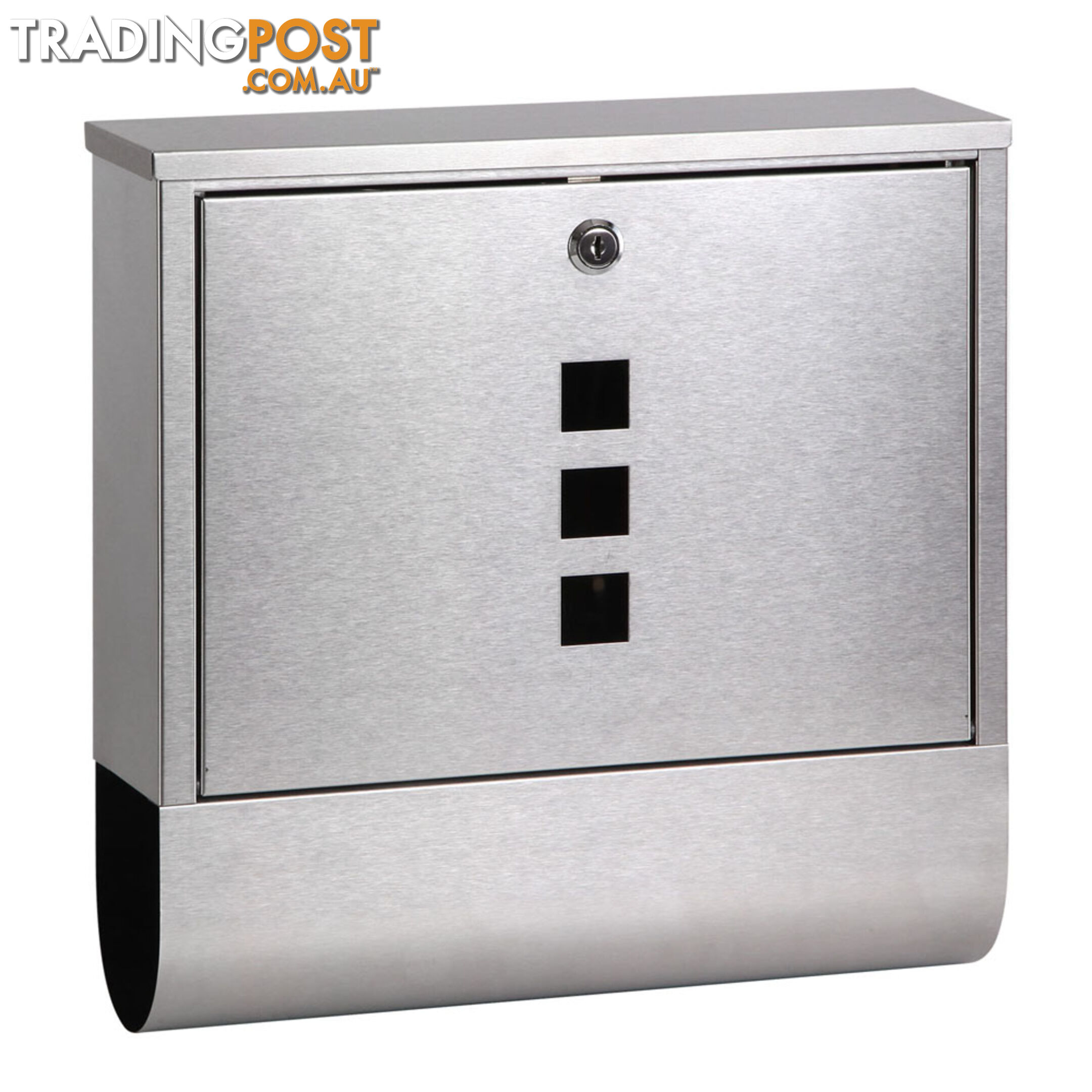 Wall Mount Mail Box Stainless Steel Letter Box Post Newspaper Mailbox Letterbox