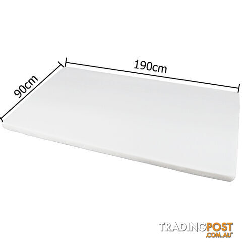 5cm Visco Elastic Memory Foam Mattress Topper Extra High Density Underlay Single