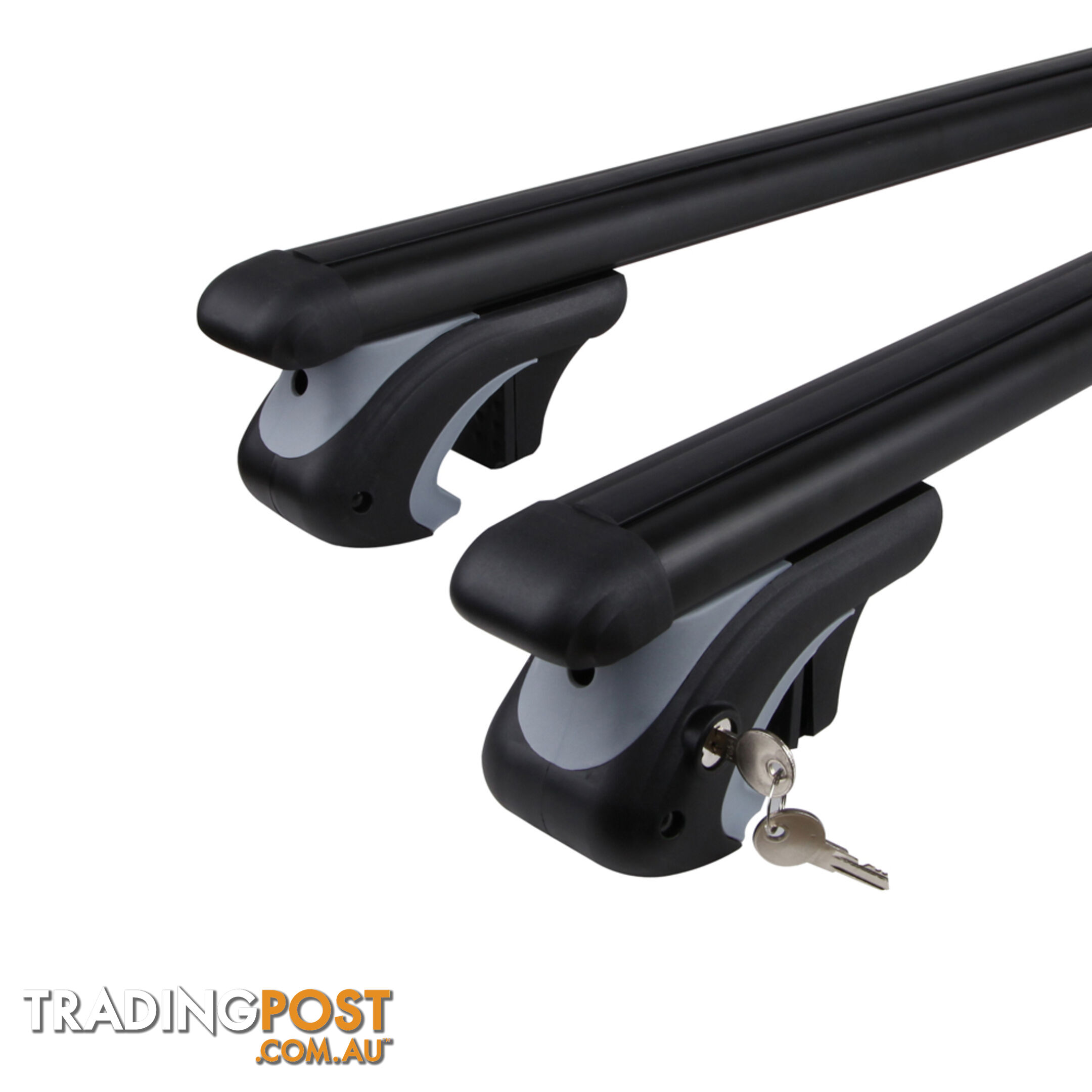 Universal Roof Racks Cross Bars 120cm Lockable Black