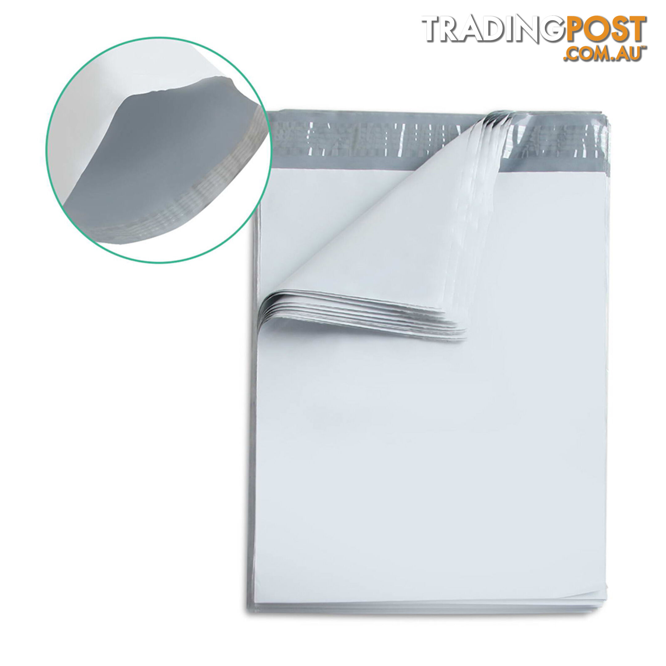 Set of 100 Poly Mailer Bags - 310 x 405mm