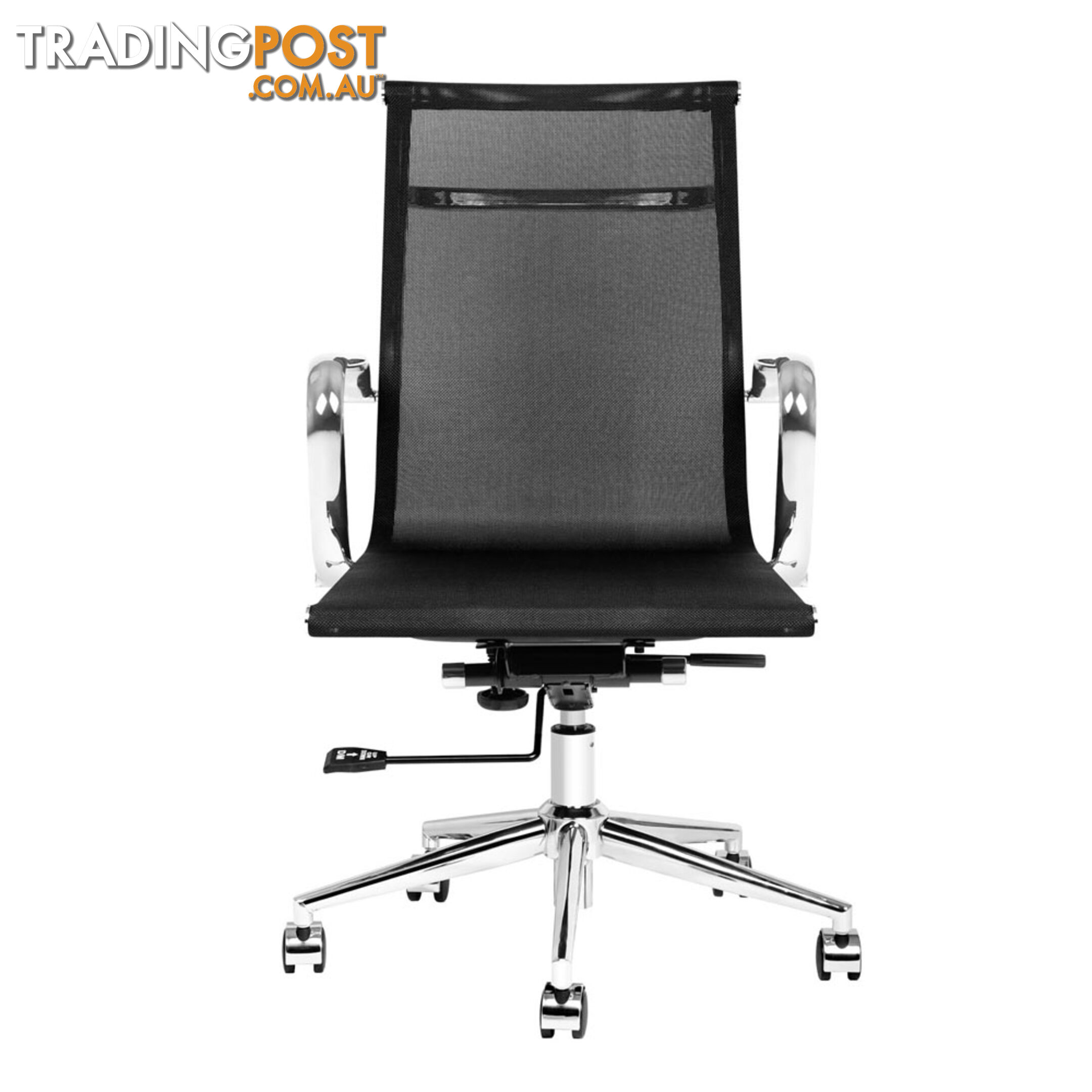 Executive Mesh Office Computer Chair Recliner Eames Replica Armchair Black