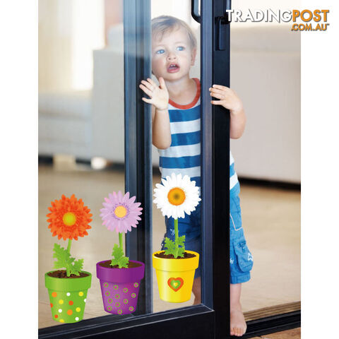 Medium Size Flower Pot Wall Stickers - Totally Movable - photo 3 of 4