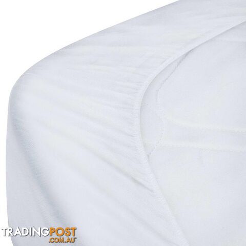 Fitted Non-Woven Waterproof Mattress Protector PU Coating Bed Cover King Single