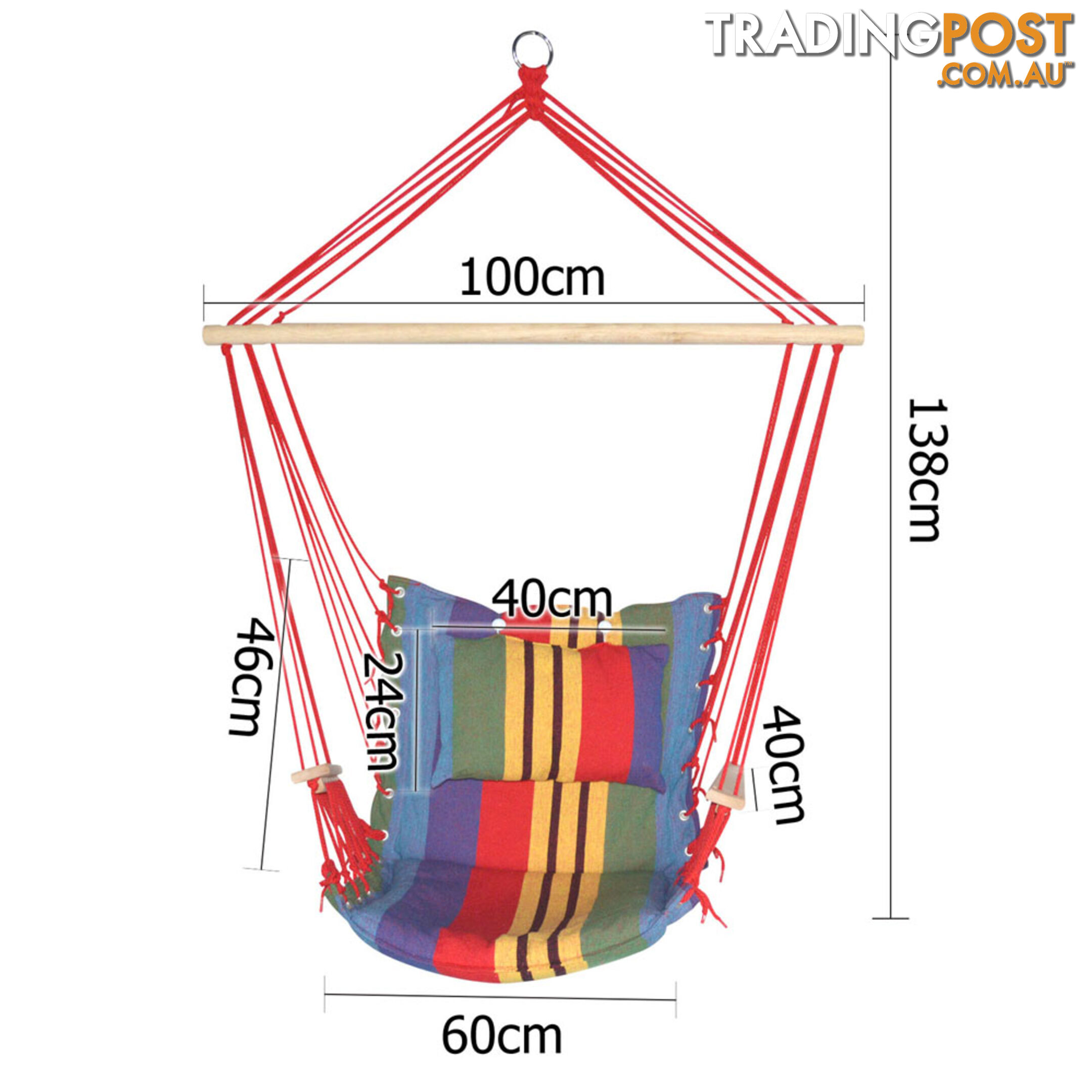 Hammock Swing Chair Multi-colour