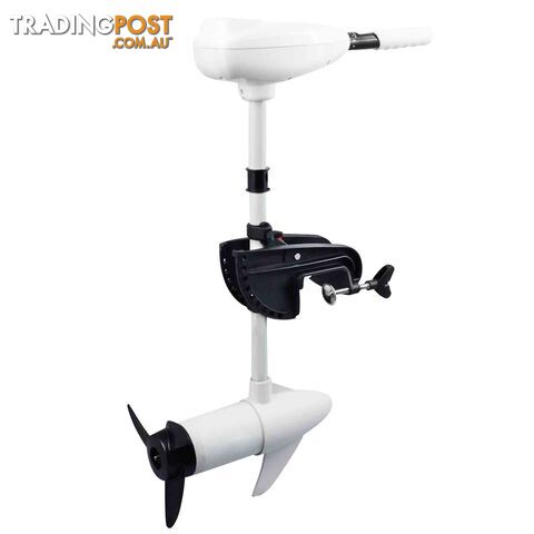 55LBS Electric Outboard Trolling Motor Inflatable Boat Engine Fish White