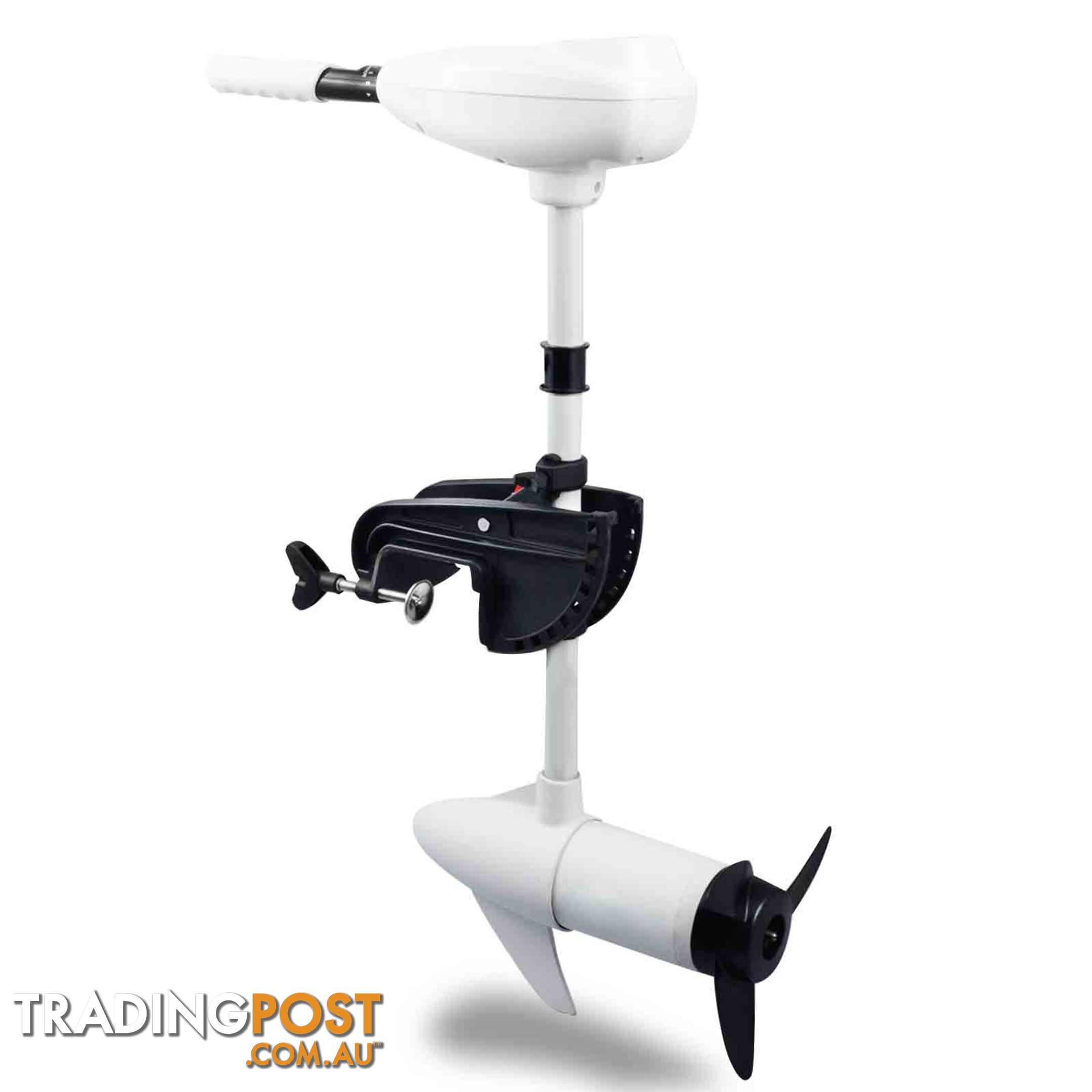 55LBS Electric Outboard Trolling Motor Inflatable Boat Engine Fish White