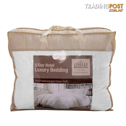 Duck Feathers Down Quilt 500GSM Premium Quality King Size Doona