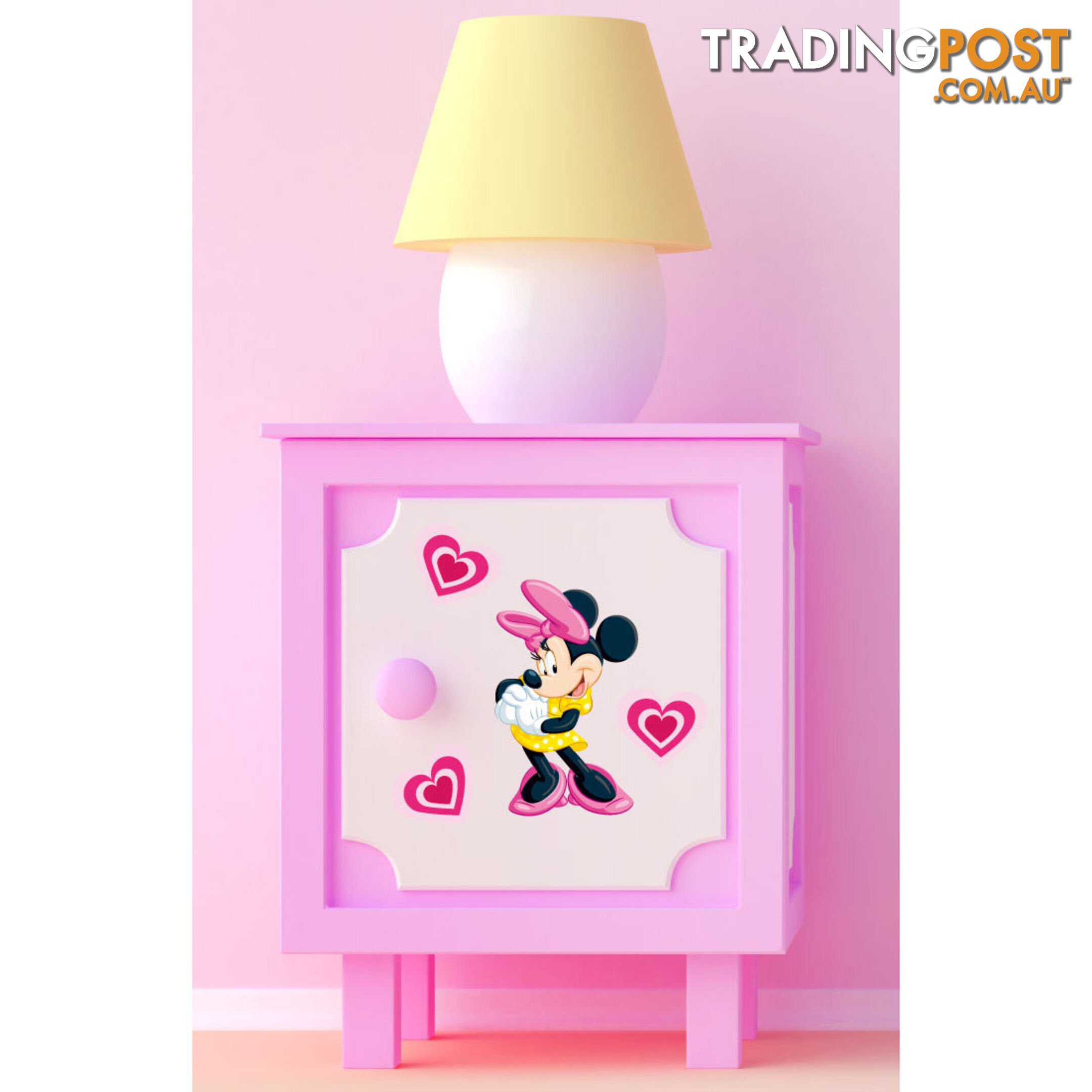 Minnie Mouse Wall Stickers - Totally Movable over and over