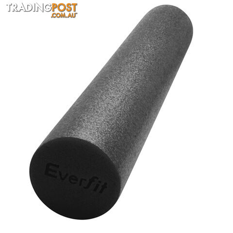 Yoga Gym Pilates EPE Physio Foam Roller Black 90 x 15cm