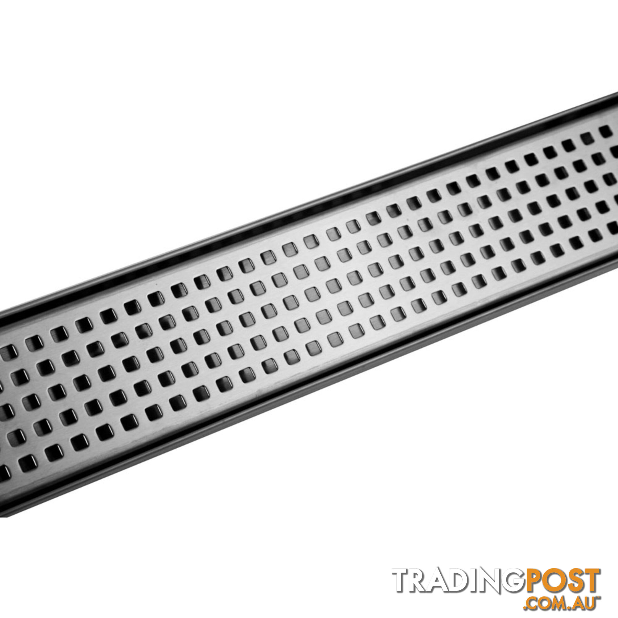 Square Stainless Steel Shower Grate Waste Linear Bathroom Drain Floor 800mm