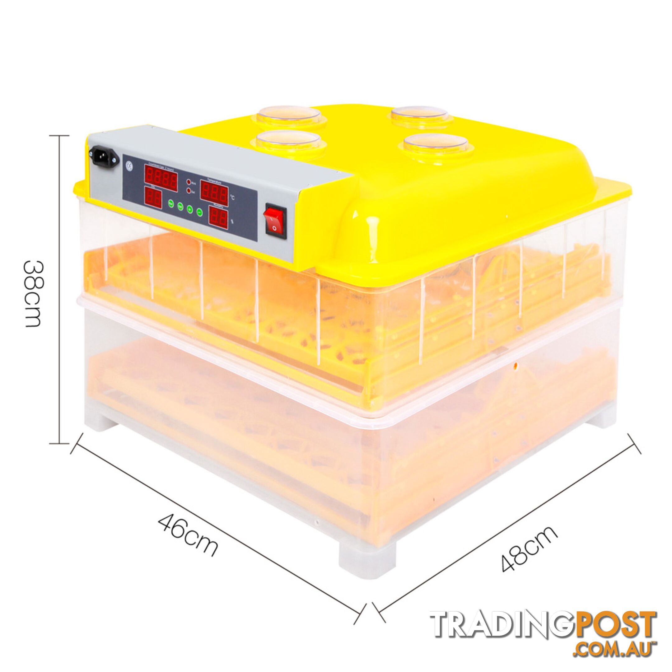 Automatic Digital LED 112 Egg Incubator Turning Chicken Duck Quail Poultry