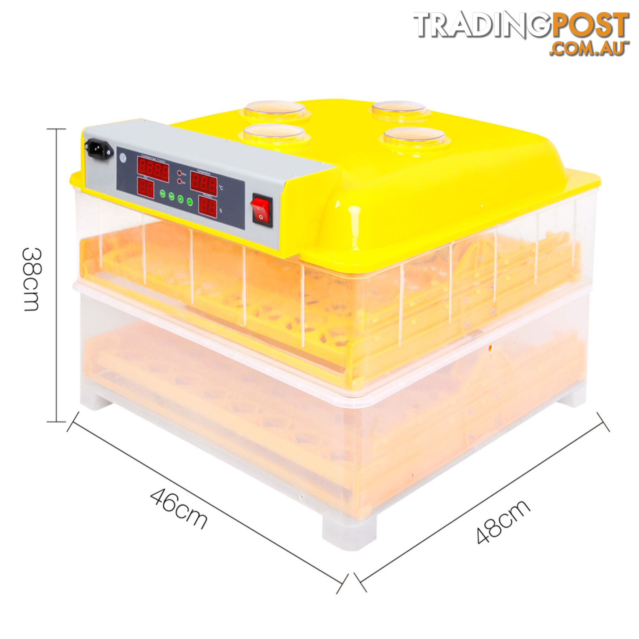 Automatic Digital LED 112 Egg Incubator Turning Chicken Duck Quail Poultry