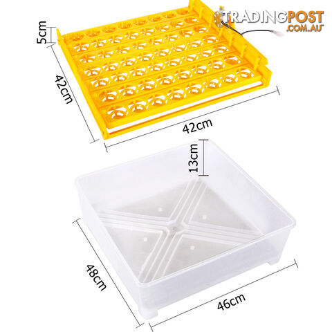 Automatic Digital LED 112 Egg Incubator Turning Chicken Duck Quail Poultry