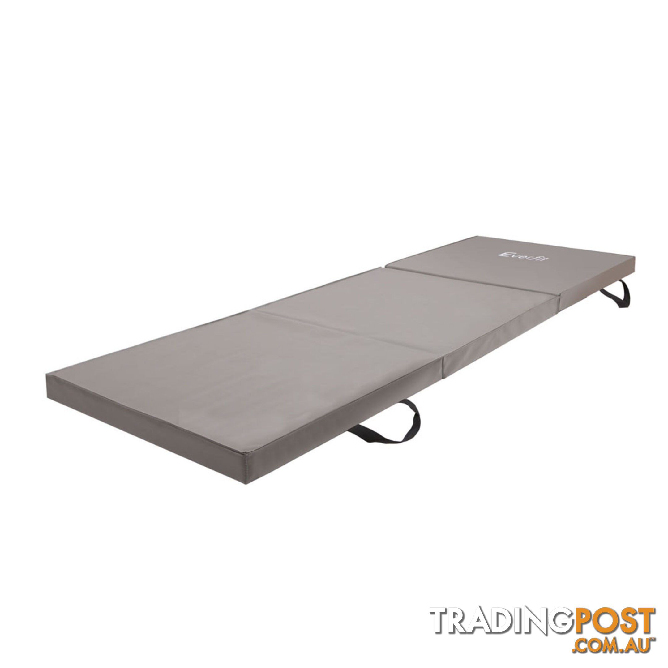 Trifold Exercise Mat Floor Grey