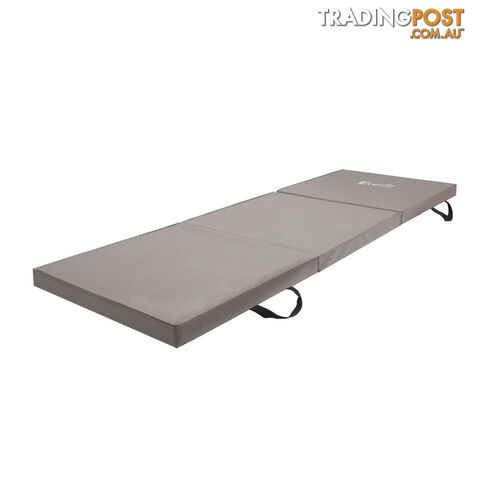 Trifold Exercise Mat Floor Grey