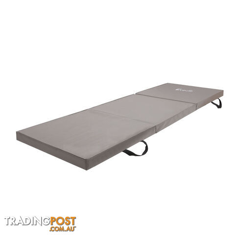 Trifold Exercise Mat Floor Grey