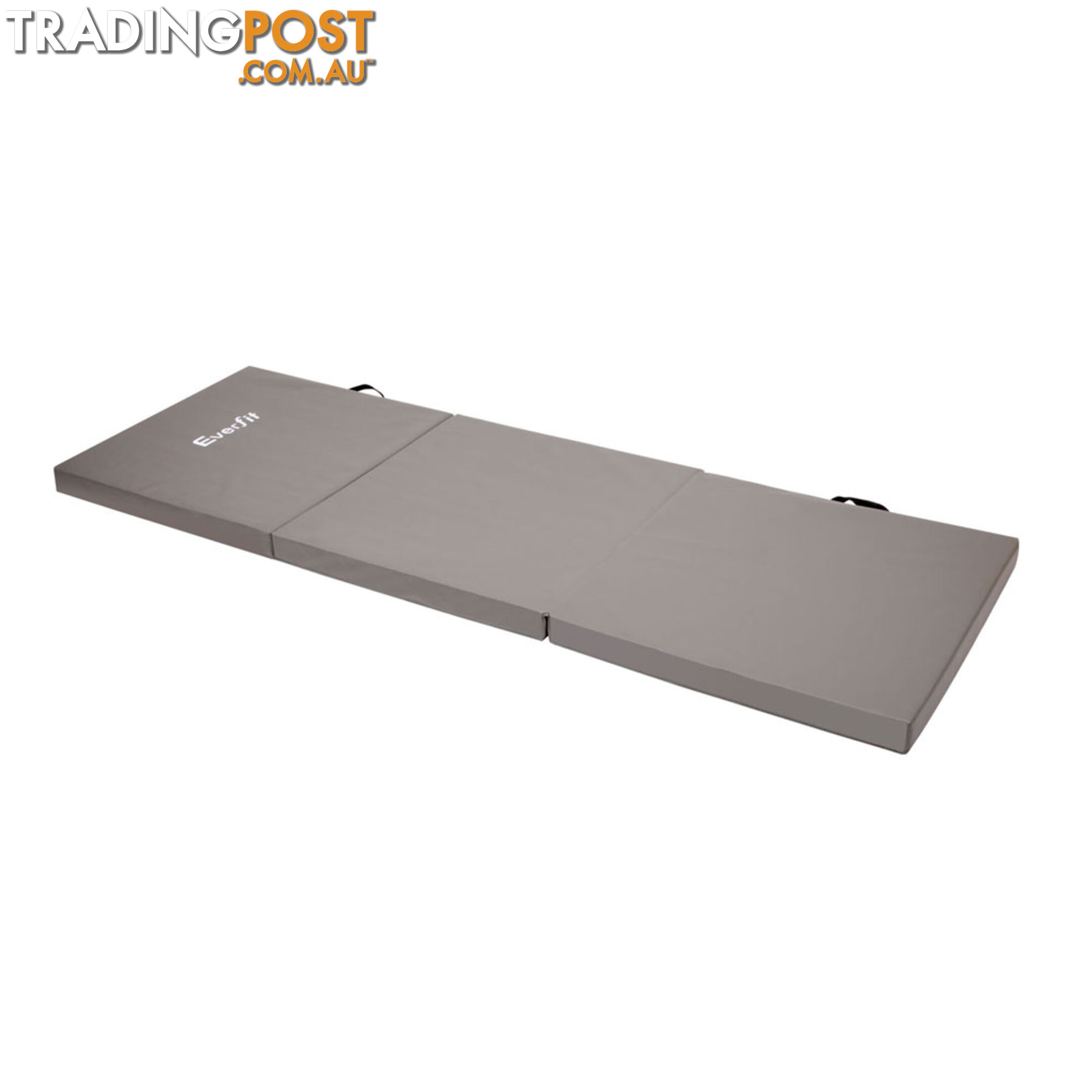 Trifold Exercise Mat Floor Grey