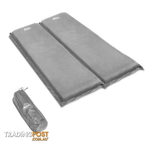 10cm Self Inflating Sleeping Mats Blow Up Mattress Camping Hiking Air Bed Double