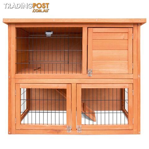 Double Storey Chicken Rabbit Hutch