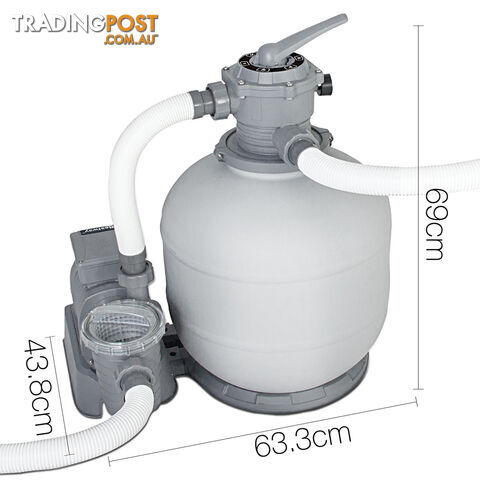 Above Ground Swimming Pool FlowClear Sand Filter Water Pump 7,571L/H - photo 3 of 10
