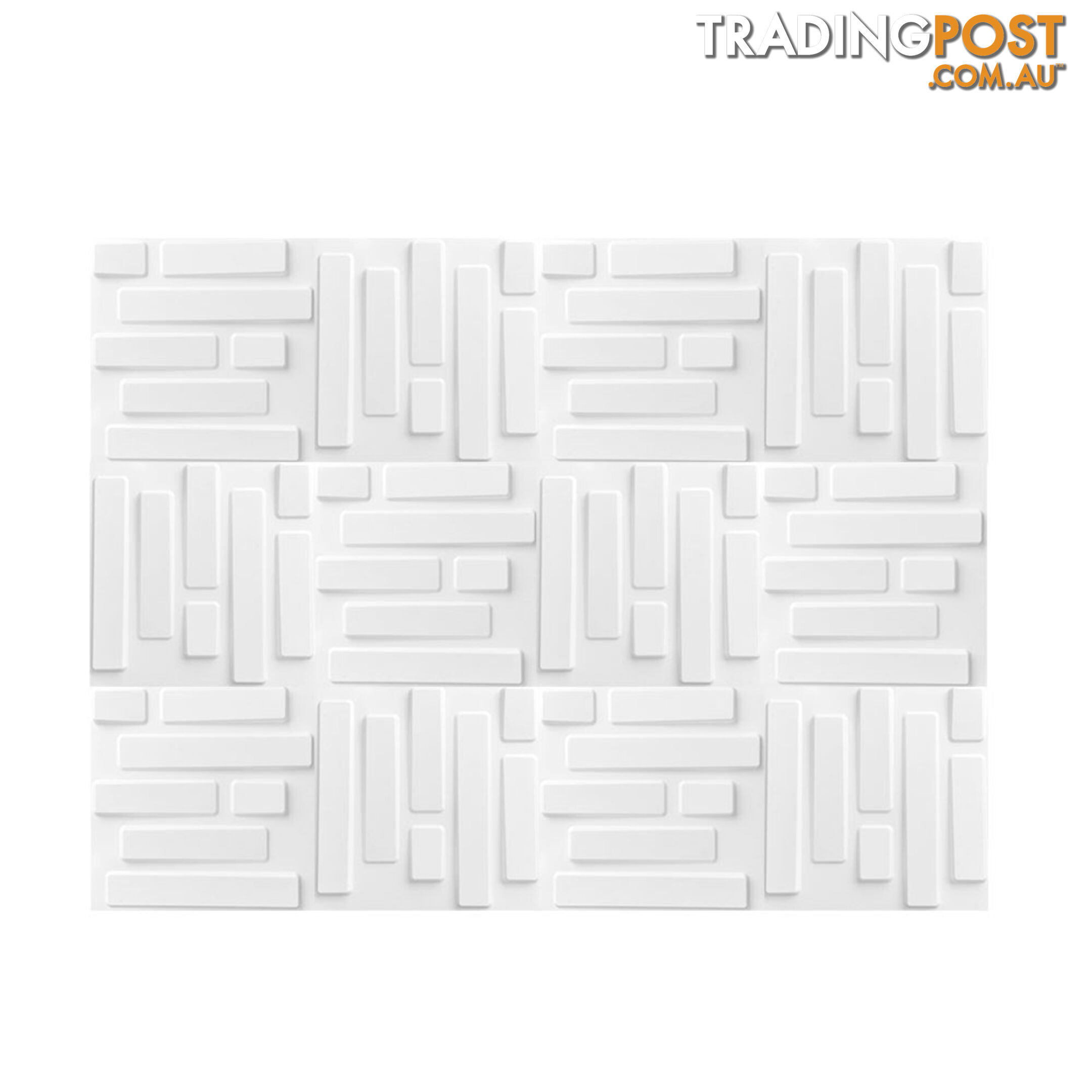 12 Pcs 3D Brick Design Wall Panel