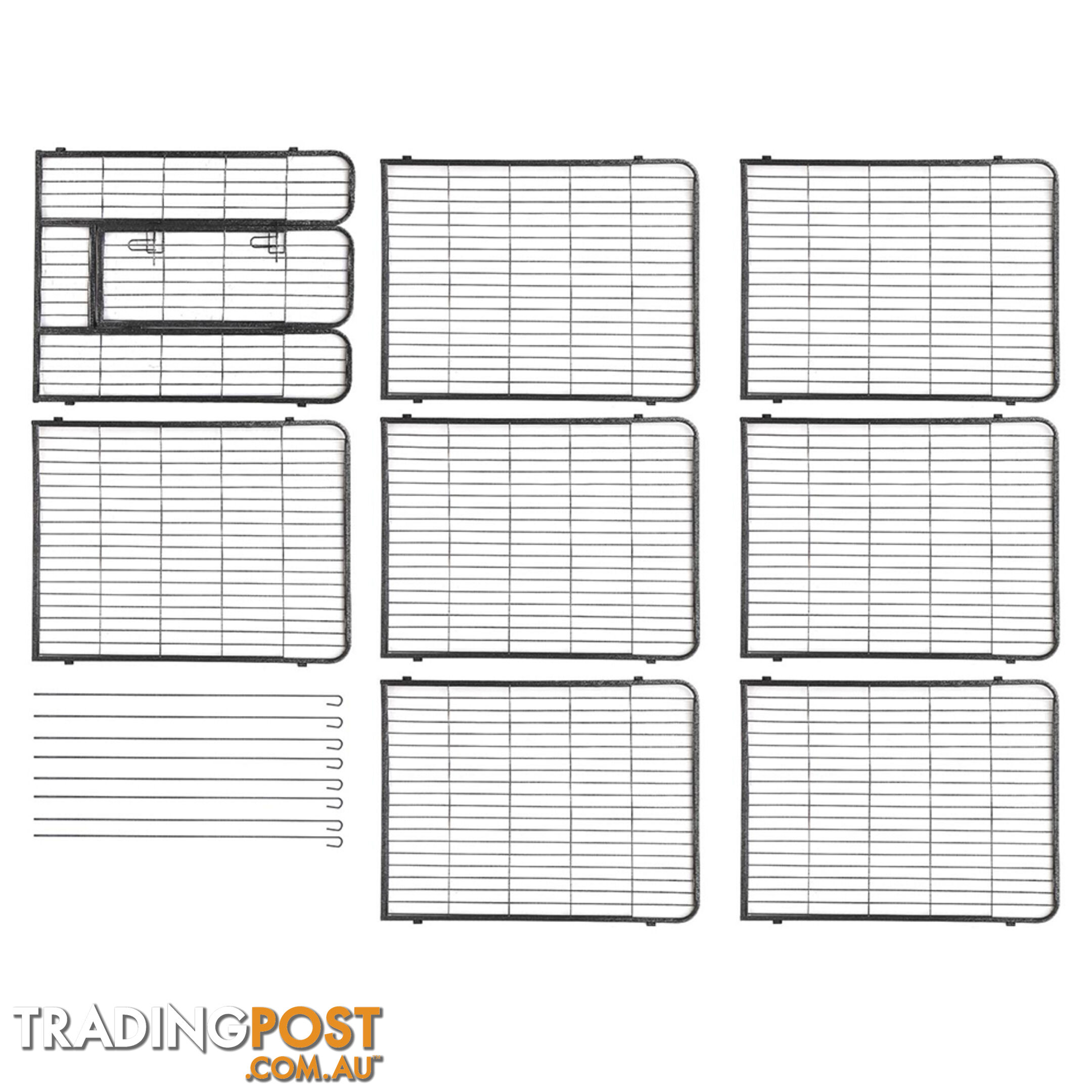 Adjustable 8 Panel Pet Playpen