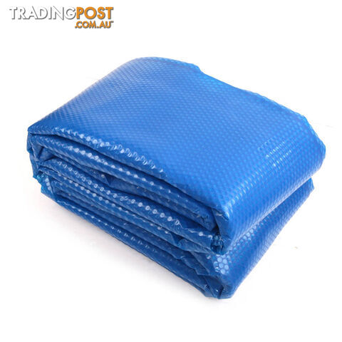 7.5m X 3.8m Outdoor Solar Swimming Pool Cover Winter 400 Micron Bubble Blanket