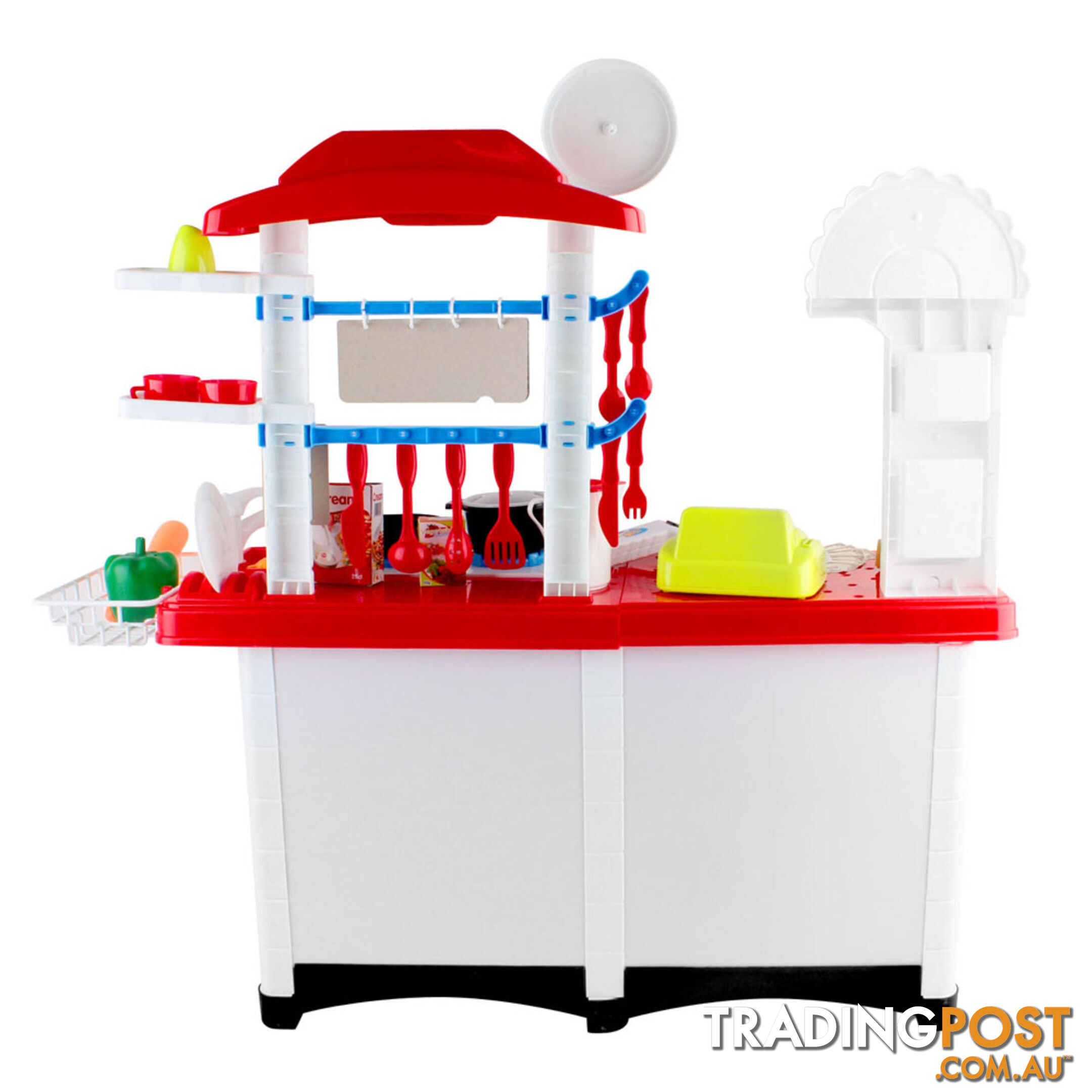 59Pcs Pretend Kitchen Supermarket Play Set Kids Children Home Cooking Toy