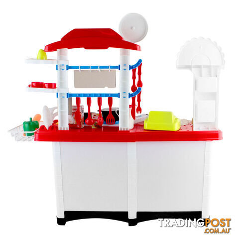 59Pcs Pretend Kitchen Supermarket Play Set Kids Children Home Cooking Toy