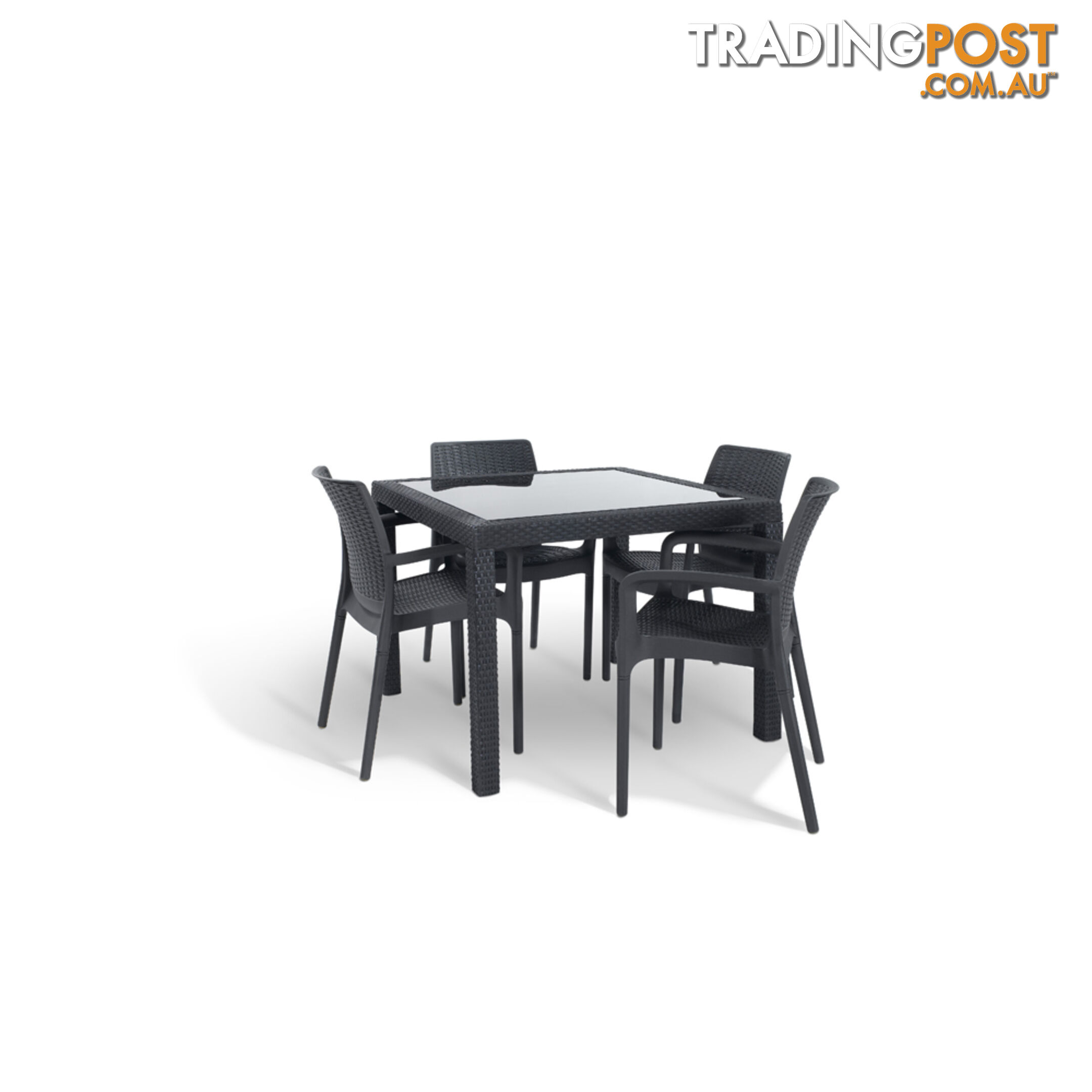 Keter Sumatra Table With 4 Bali Chairs Set