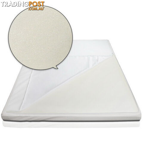 8cm Visco Elastic Memory Foam Mattress Topper Extra High Density Underlay Single