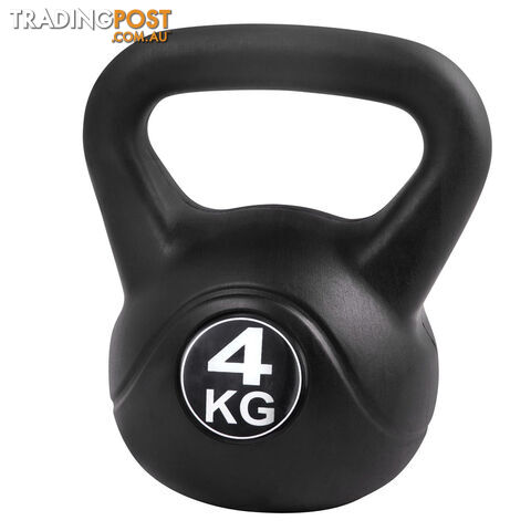 Kettle Bells Set Weight Training Kit Gym Fitness Exercise Lift Kettlebell