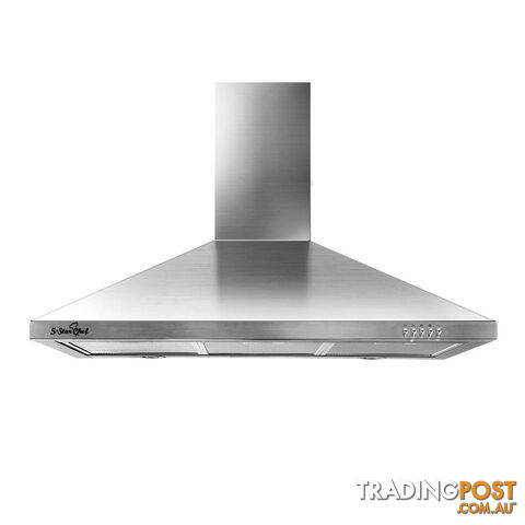 90CM Stainless Steel Rangehood Commercial Home kitchen Canopy Wall Mount - photo 5 of 13