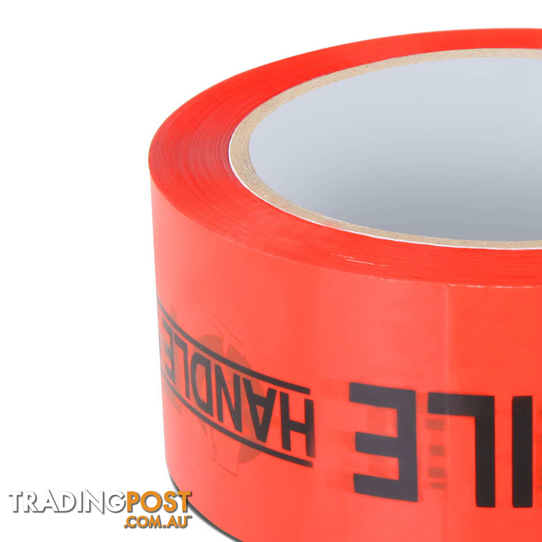 36 Rolls Fragile Tape 48mm x 75m Shipping Box Carton Packaging Sticky Red