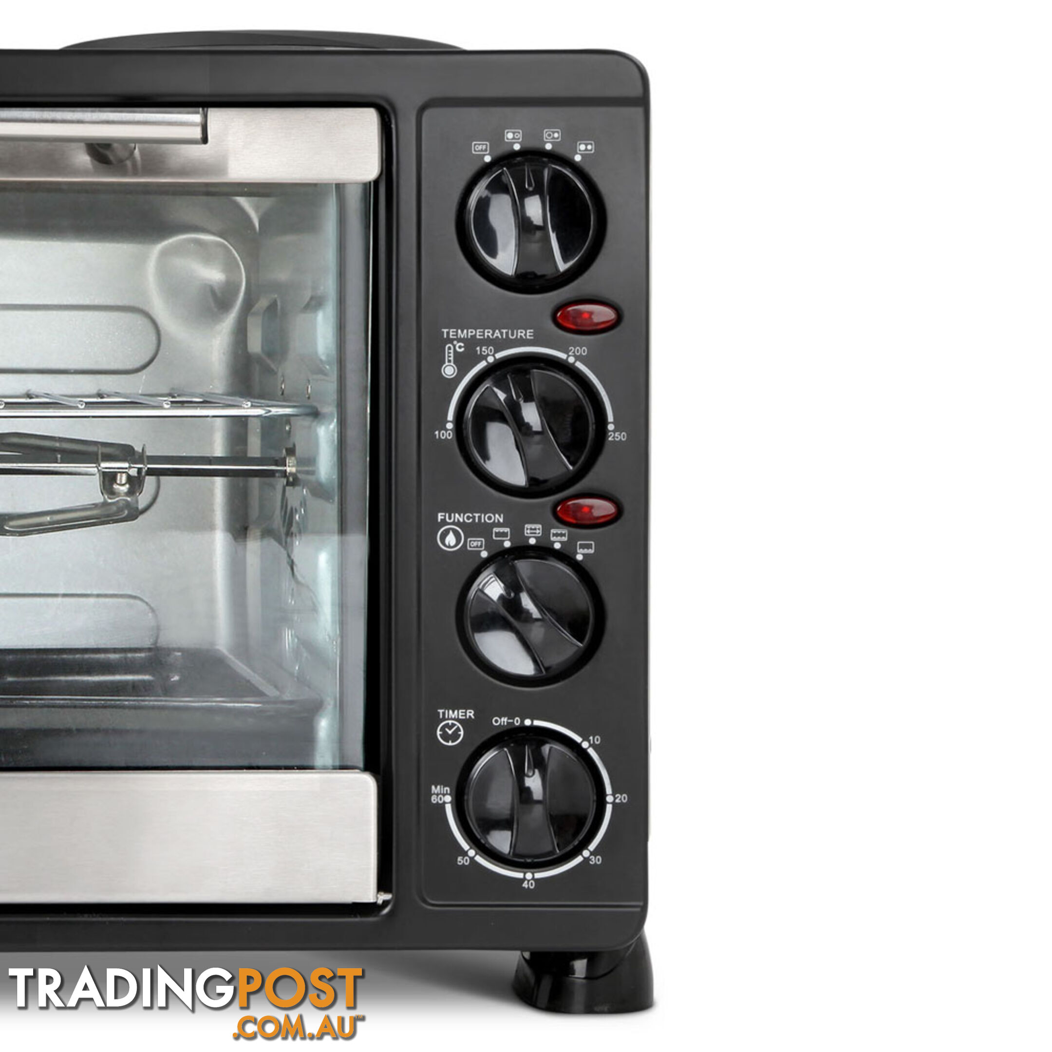 34L Benchtop Convection Oven with Twin Hot Plate