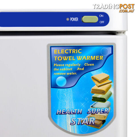 23L Hot Facial Towel Cabinet Hotel Salon Spa UV Steriliser Disinfection Warmer