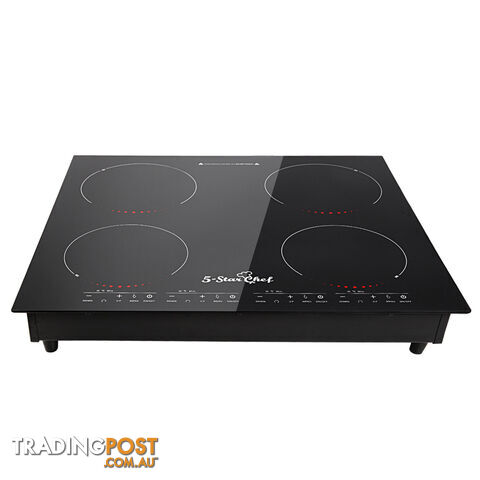 Induction Cooktop Electric Stove 4 Burner Ceramic Hotplate Cook Top Cooker