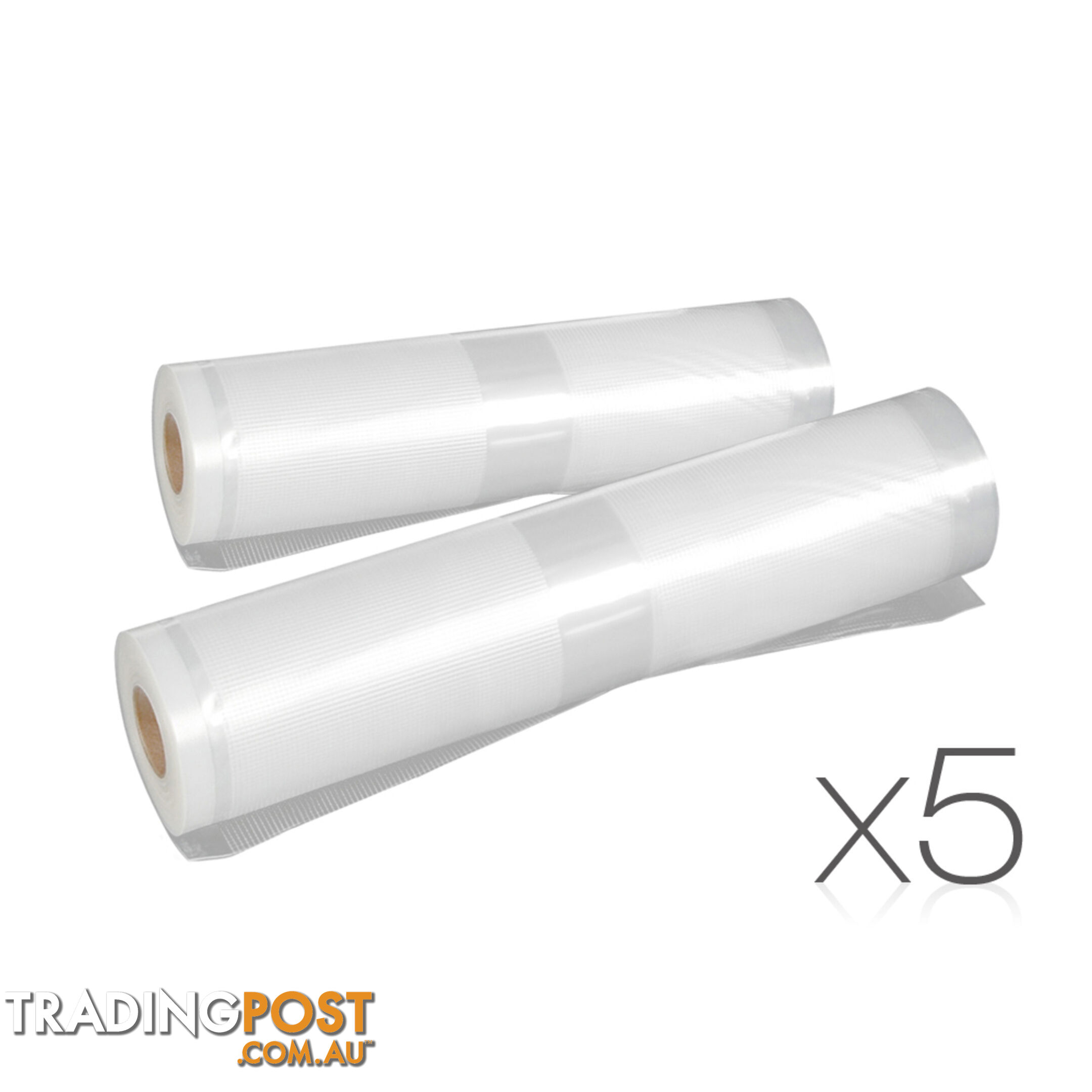 10 x Commercial Vacuum Food Sealer Bag Storage Reusable Heat Rolls 22cm &#38; 28cm