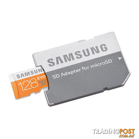Samsung 128GB EVO Micro SDXC up to 48MB/s with Adapter (MB-MP128DA/AM)