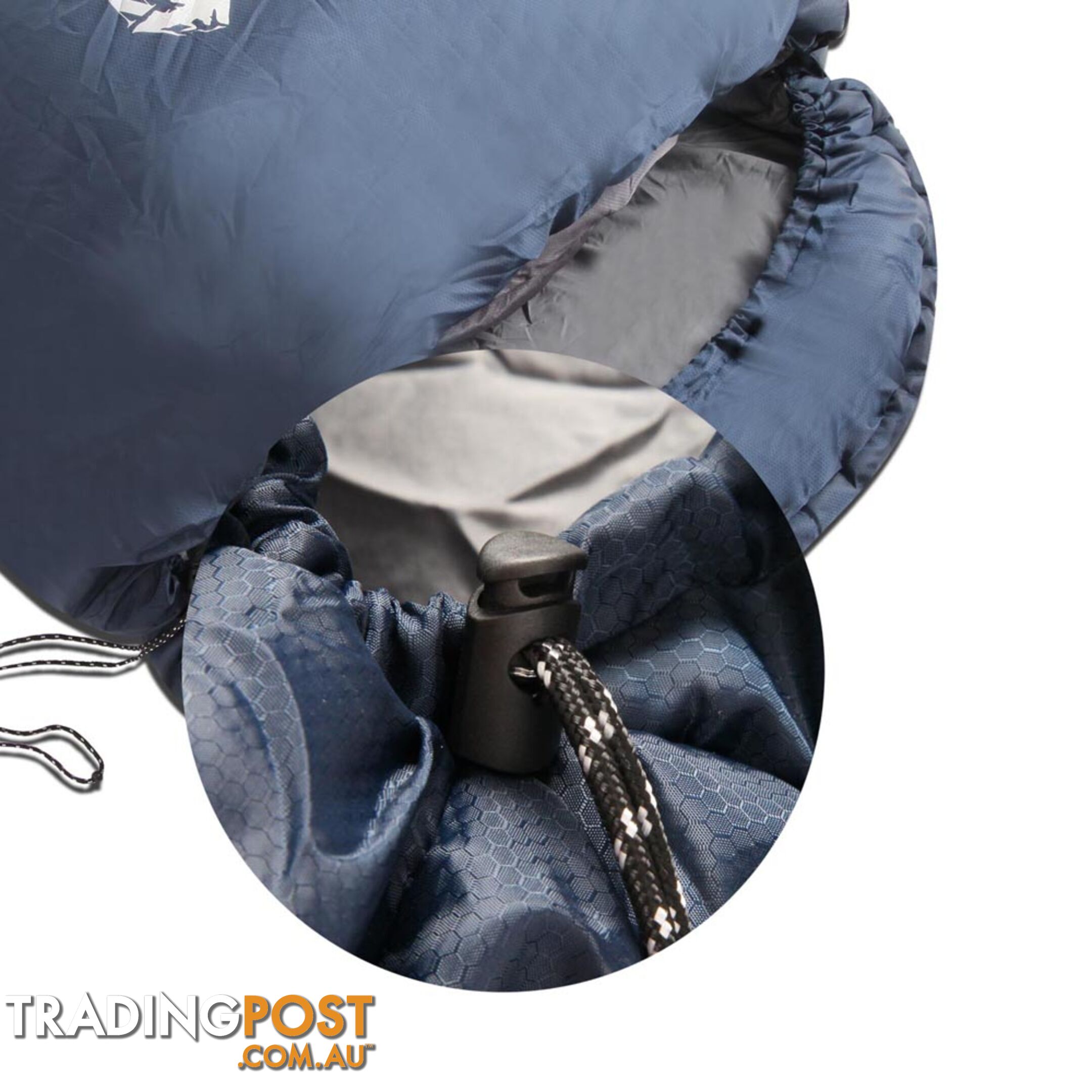 Wesshiorn Pebble-shaped Extra Large Sleeping Bag Navy