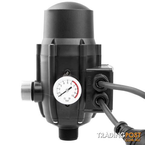 Adjustable Pressure Switch Water Pump Controller Black