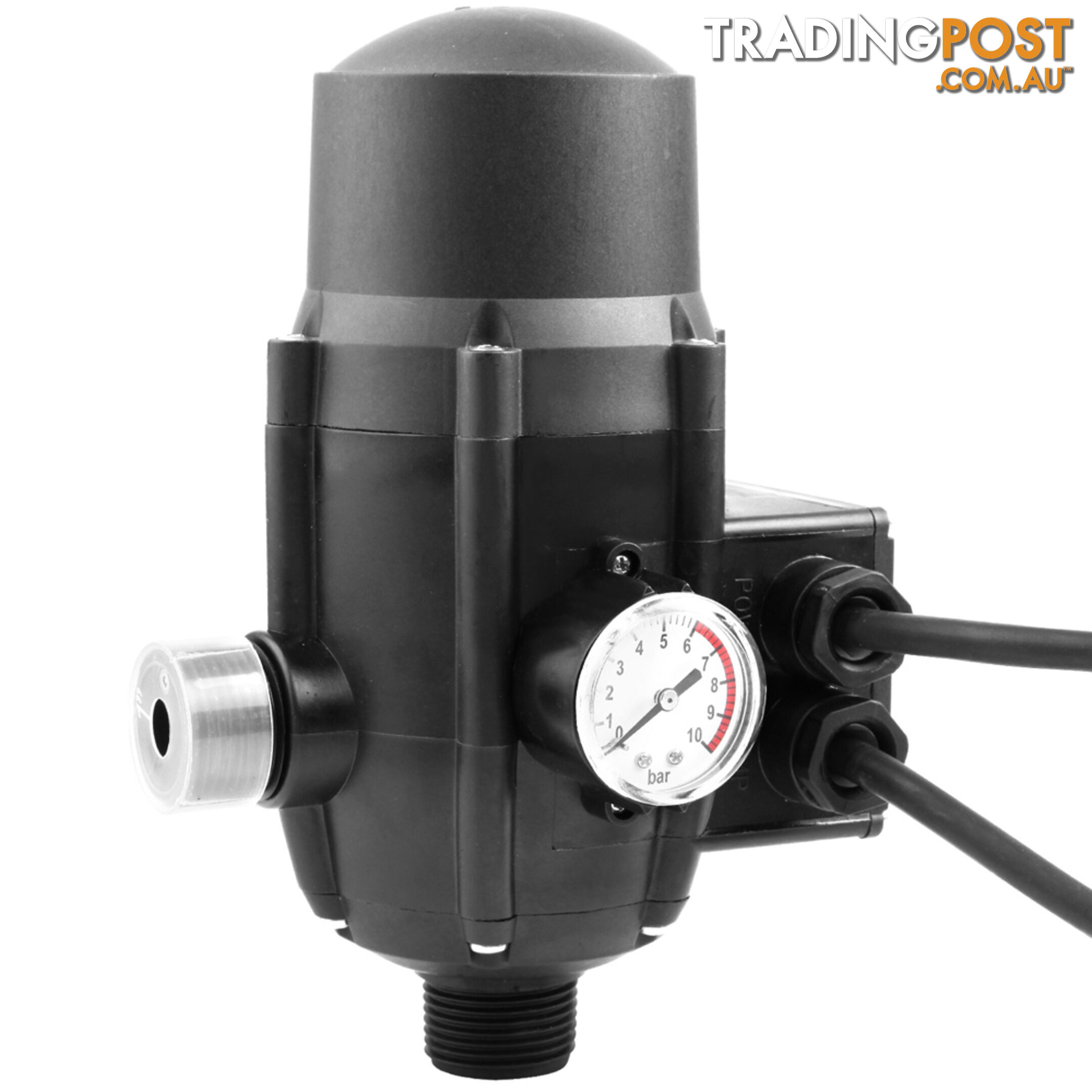 Adjustable Pressure Switch Water Pump Controller Black