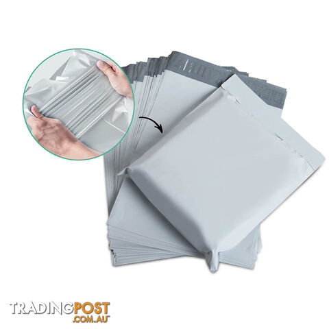 Set of 100 Poly Mailer Bags - 225 x 330mm