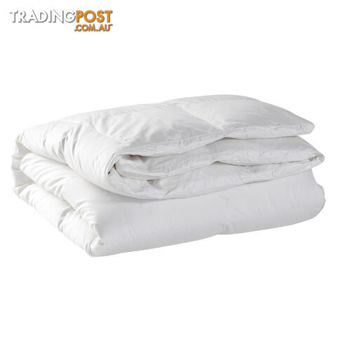Luxury Summer Duck Feathers Down Quilt 350GSM Single Size Doona - photo 4 of 9