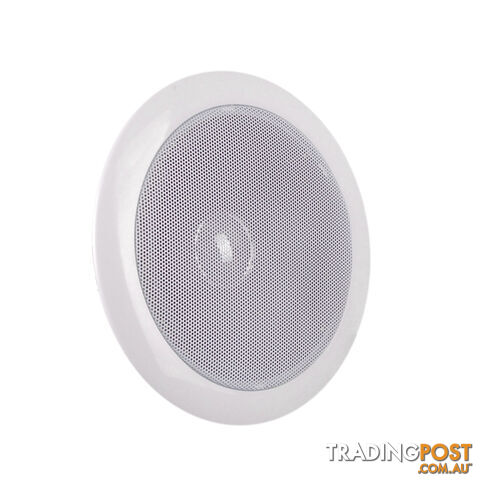 2 x 6" 80W Wall Ceiling Speakers Indoor Outdoor Home Theatre Audio Stereo System - photo 3 of 4