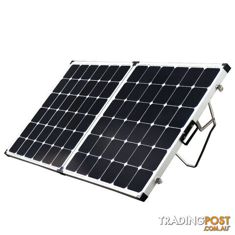 12V 250W Folding Solar Panel Kit Caravan Boat Camping Power Mono Charging Home
