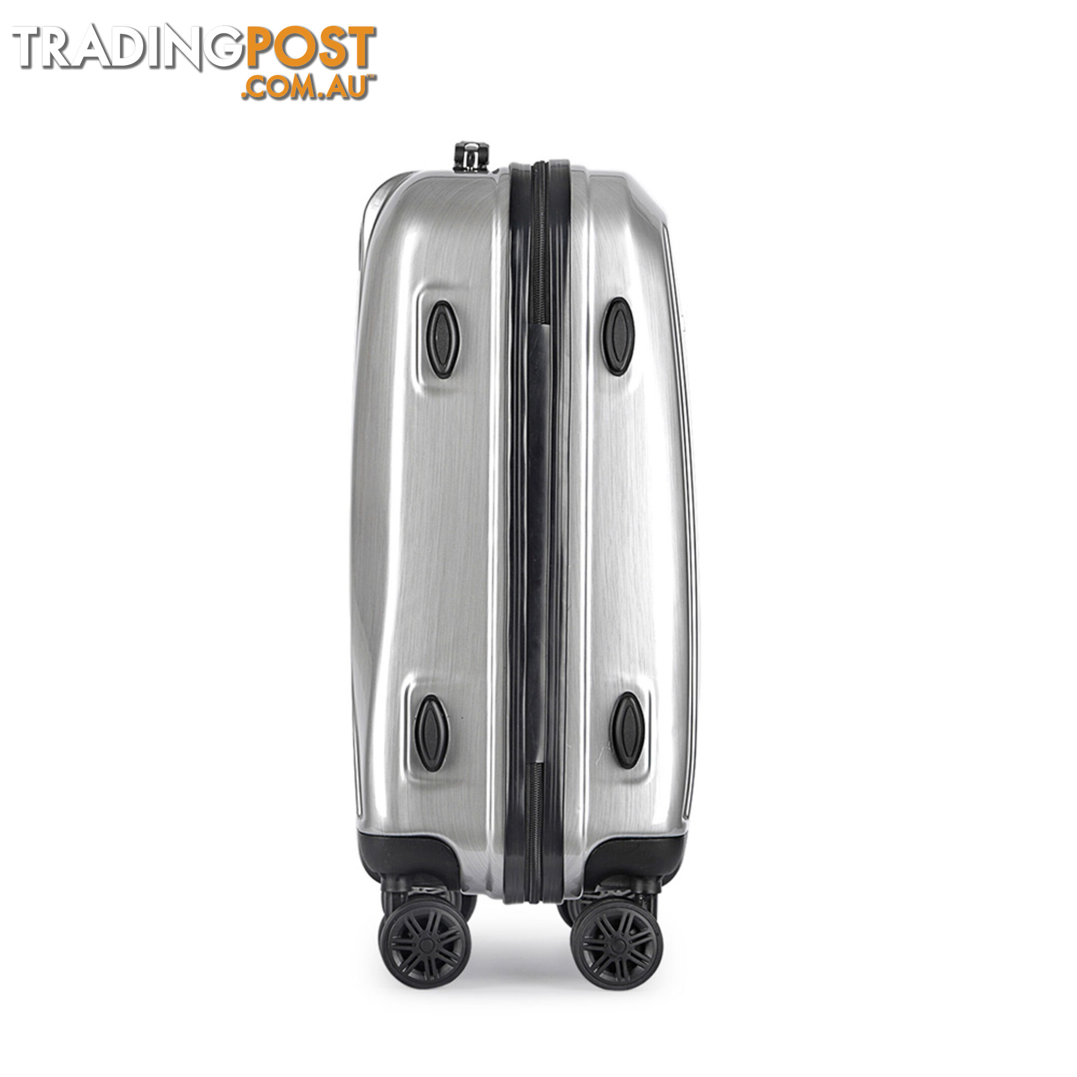 28&#34; Hard Shell Luggage 4 Wheels Suitecase TSA Lock Travel Carry On Bag Silver