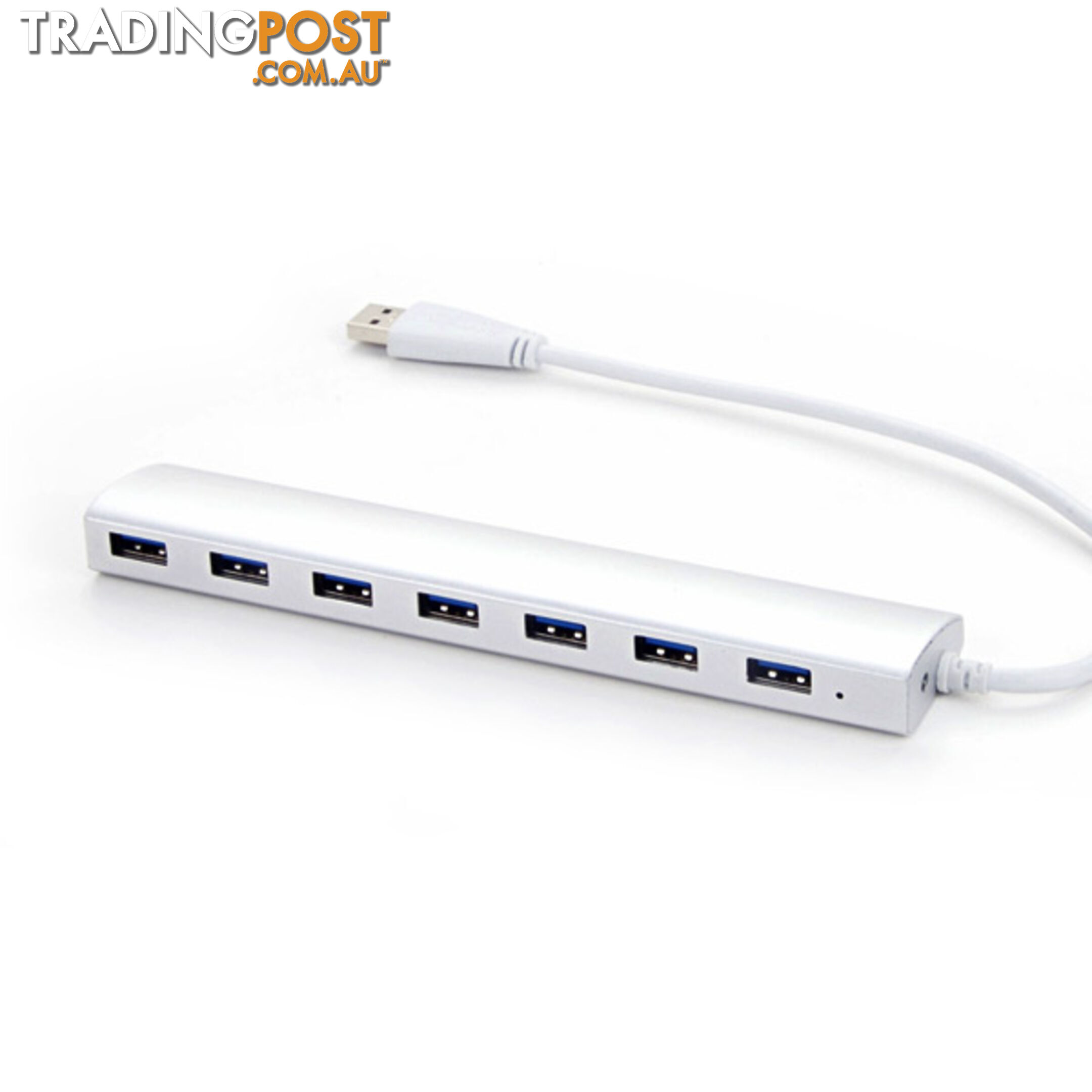 Portable slim 7-Port USB3.0 Hub (No Power)