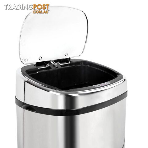 58L Motion Sensor Stainless Steel Rubbish Bin Automatic Kitchen Waste Trash Can